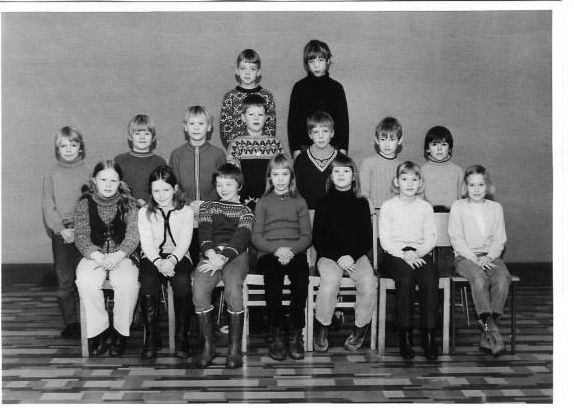 Jyderup Realskole 3 kl. 1971